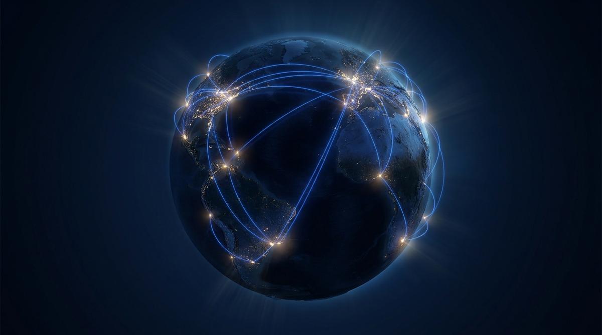 Global flight network